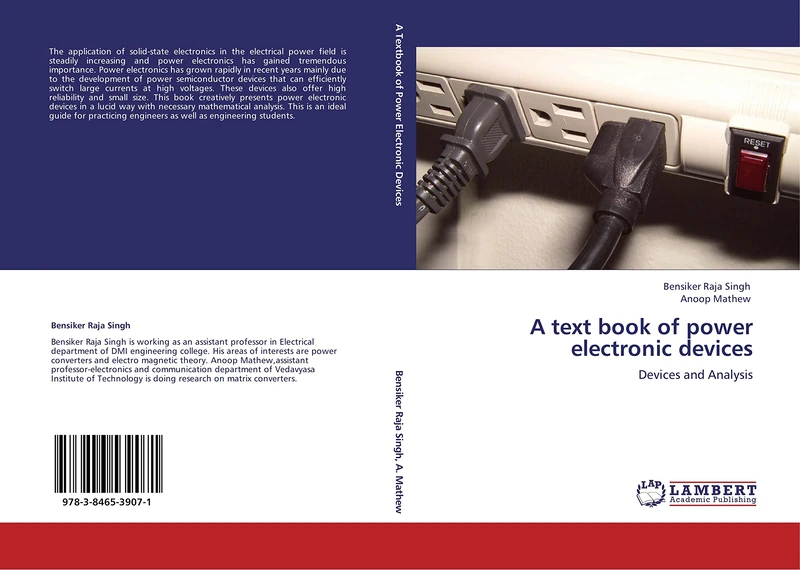 A text book of power electronic devices: Devices and Analysis