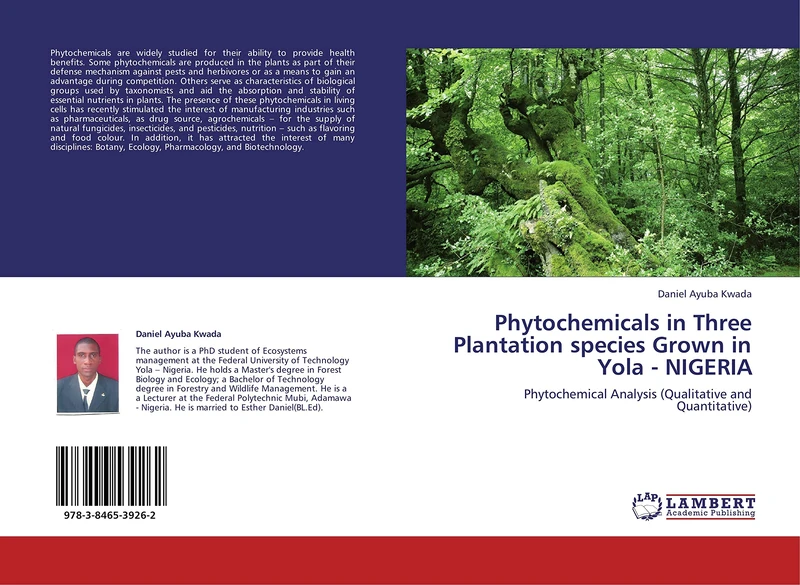 Phytochemicals in Three Plantation species Grown in Yola - NIGERIA: Phytochemical Analysis (Qualitative and Quantitative) - Image 1