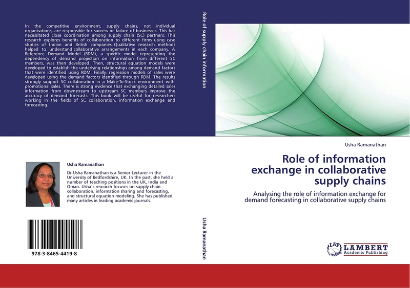 Role of information exchange in collaborative supply chains: Analysing the role of information exchange for demand forecasting in collaborative supply chains