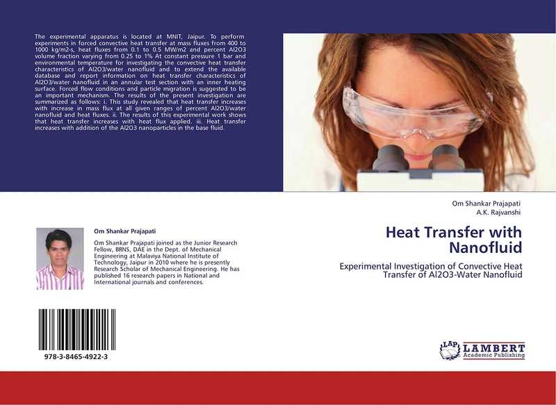 Heat Transfer with Nanofluid: Experimental Investigation of Convective Heat Transfer of Al2O3-Water Nanofluid - Image 1