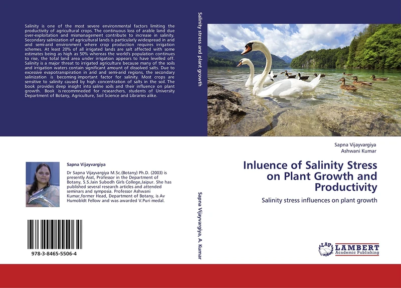 Inluence of Salinity Stress on Plant Growth and Productivity: Salinity stress influences on plant growth