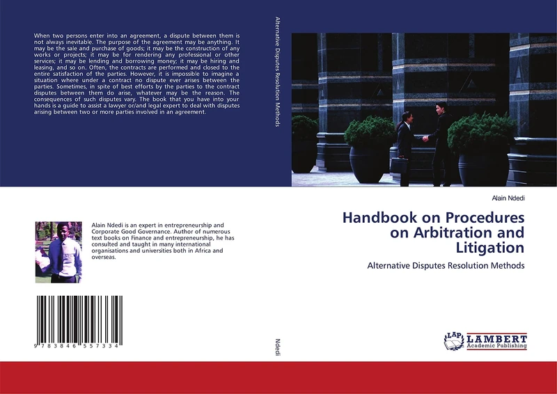 Handbook on Procedures on Arbitration and Litigation: Alternative Disputes Resolution Methods