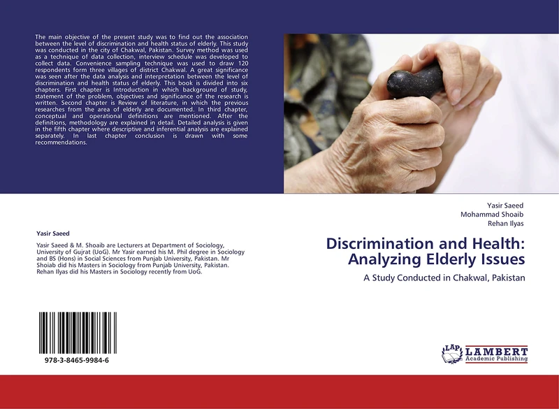 Discrimination and Health: Analyzing Elderly Issues: A Study Conducted in Chakwal, Pakistan - Image 1