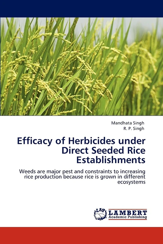 Efficacy of Herbicides under Direct Seeded Rice Establishments: Weeds are major pest and constraints to increasing rice production because rice is grown in different ecosystems