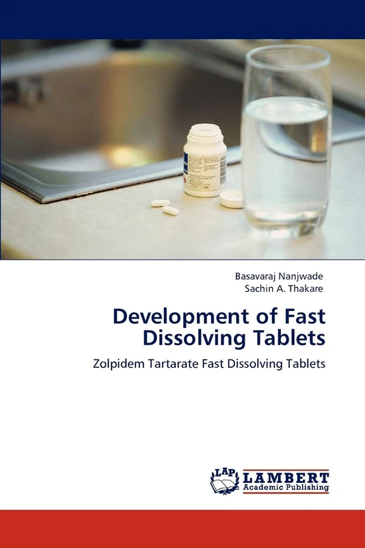 Development of Fast Dissolving Tablets: Zolpidem Tartarate Fast Dissolving Tablets - Image 1