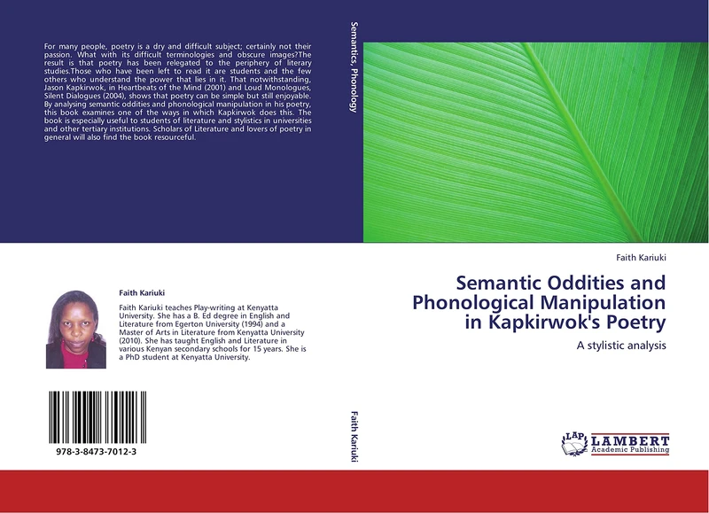 Semantic Oddities and Phonological Manipulation in Kapkirwok's Poetry: A stylistic analysis - Image 1