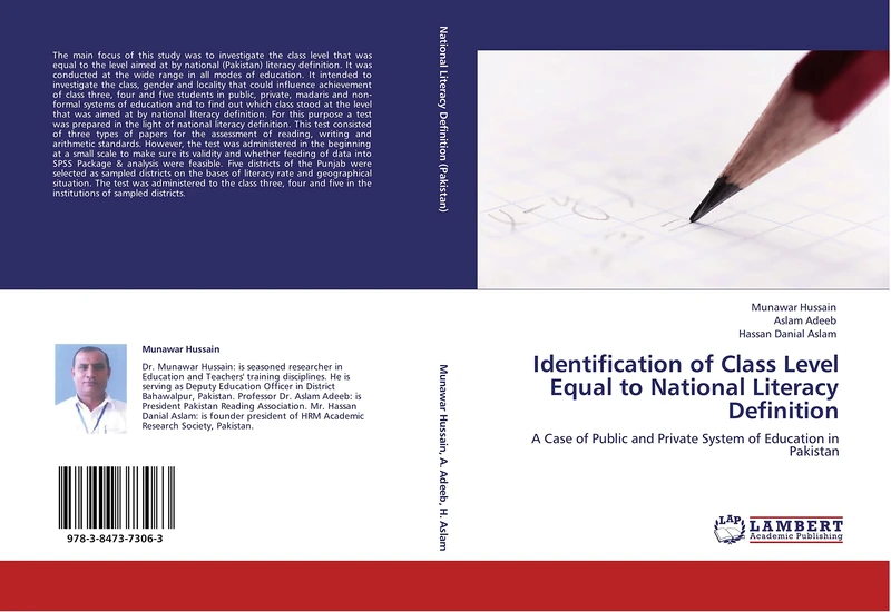 Identification of Class Level Equal to National Literacy Definition: A Case of Public and Private System of Education in Pakistan - Image 1