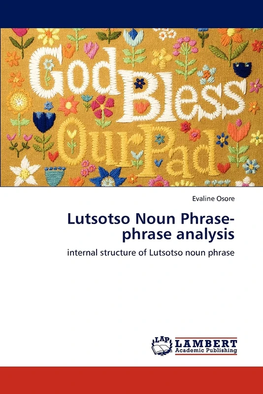 Lutsotso Noun Phrase- phrase analysis: internal structure of Lutsotso noun phrase - Image 1