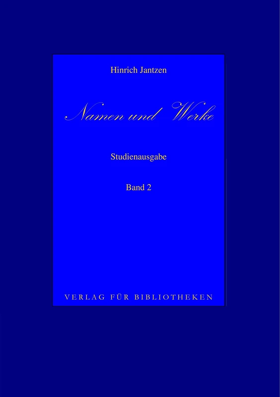 Namen und Werke 2