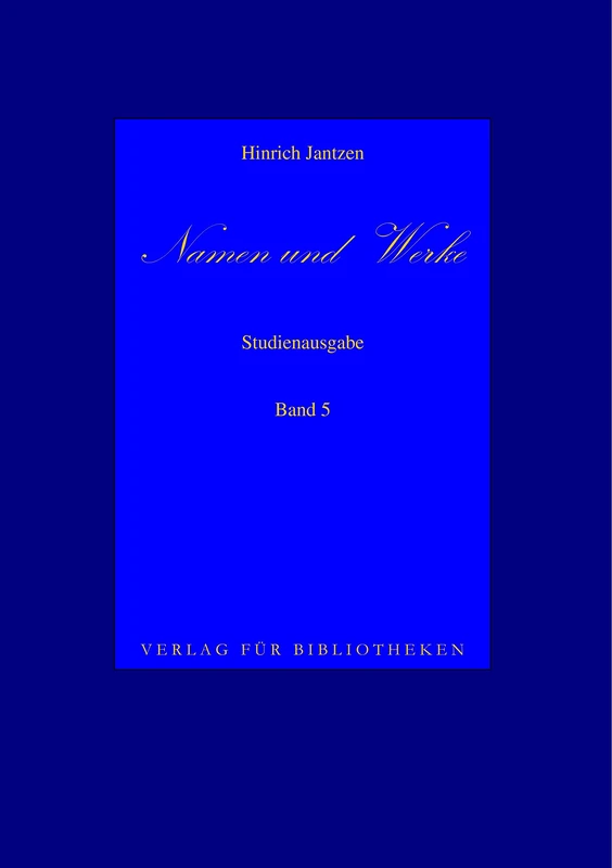 Namen und Werke 5