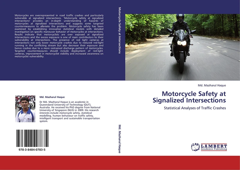 Motorcycle Safety at Signalized Intersections: Statistical Analyses of Traffic Crashes