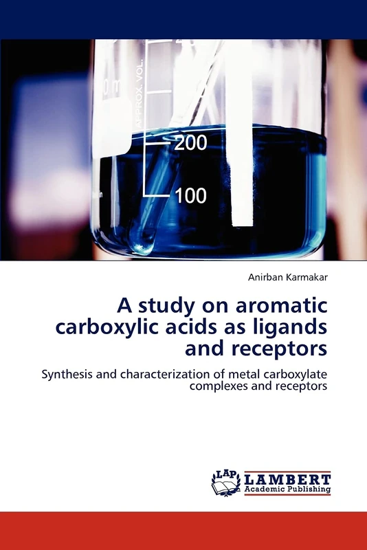 A study on aromatic carboxylic acids as ligands and receptors: Synthesis and characterization of metal carboxylate complexes and receptors