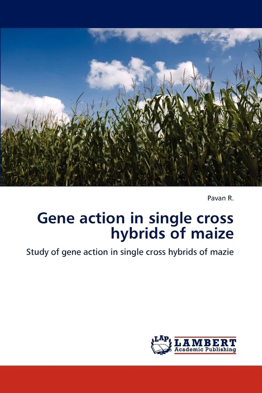 Gene action in single cross hybrids of maize: Study of gene action in single cross hybrids of mazie