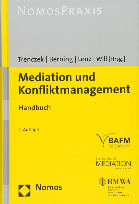 Mediation Und Konfliktmanagement: Handbuch