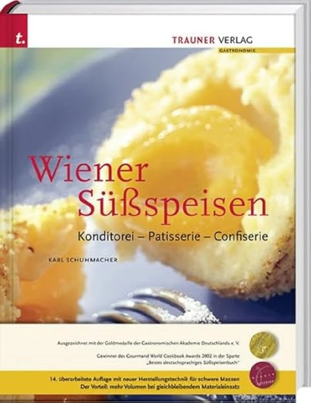 Trauner Verlag Wiener Suessspeisen - Konditorei Patisserie Book