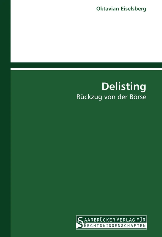 Delisting: Rückzug von der Börse