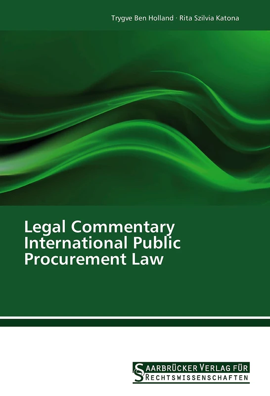 Legal Commentary International Public Procurement Law