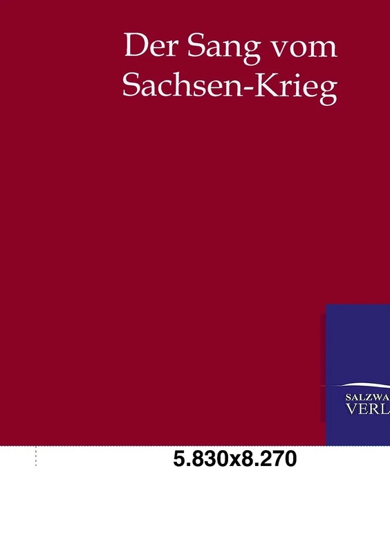 Der Sang vom Sachsen-Krieg - Image 1