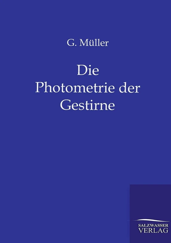 Die Photometrie der Gestirne - Image 1