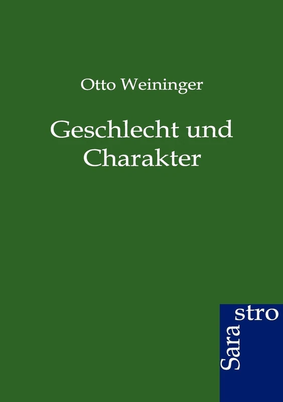 Geschlecht und Charakter - Image 1