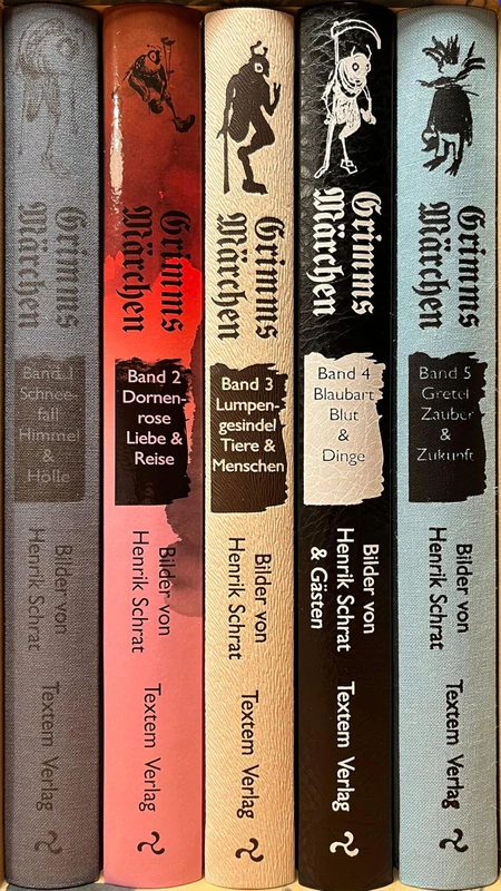 Grimms Märchen: 5 Bücher im Bündel