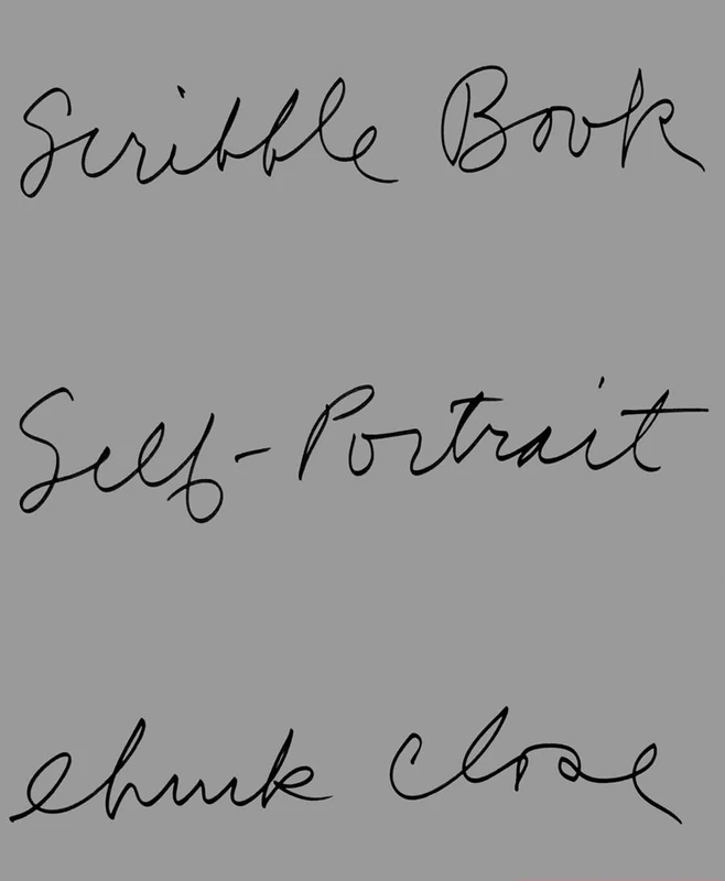 Chuck Close: Scribble Book: Self Portrait - Image 1