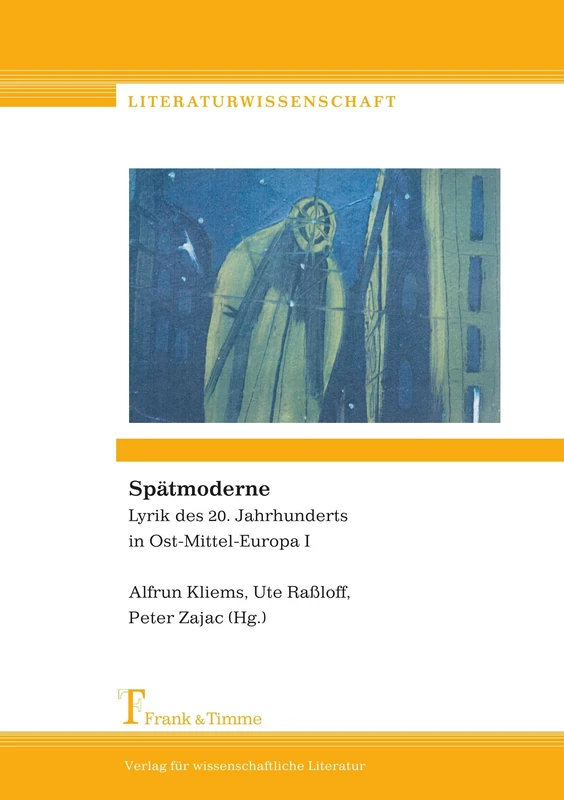 Spätmoderne: Lyrik des 20. Jahrhunderts in Ost-Mittel-Europa I - Image 1