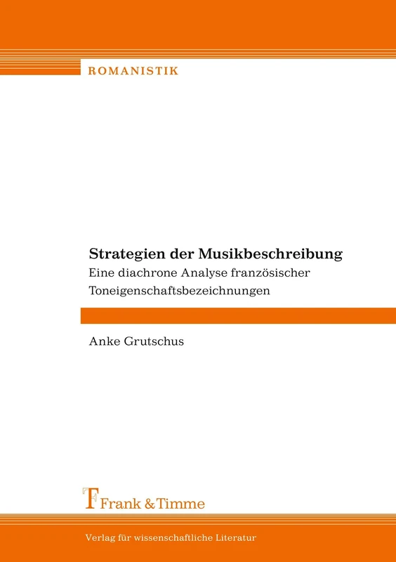 Strategien der Musikbeschreibung: Eine diachrone Analyse französischer Toneigenschaftsbezeichnungen - Image 1