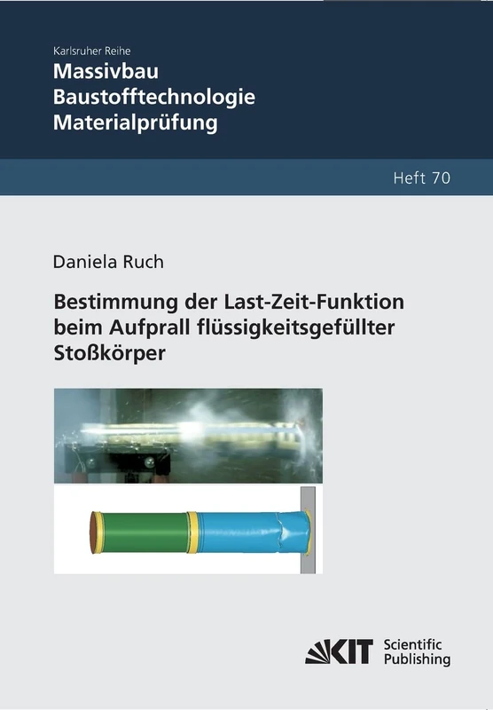 Bestimmung der Last-Zeit-Funktion beim Aufprall flüssigkeitsgefüllter Stoßkörper - Image 1