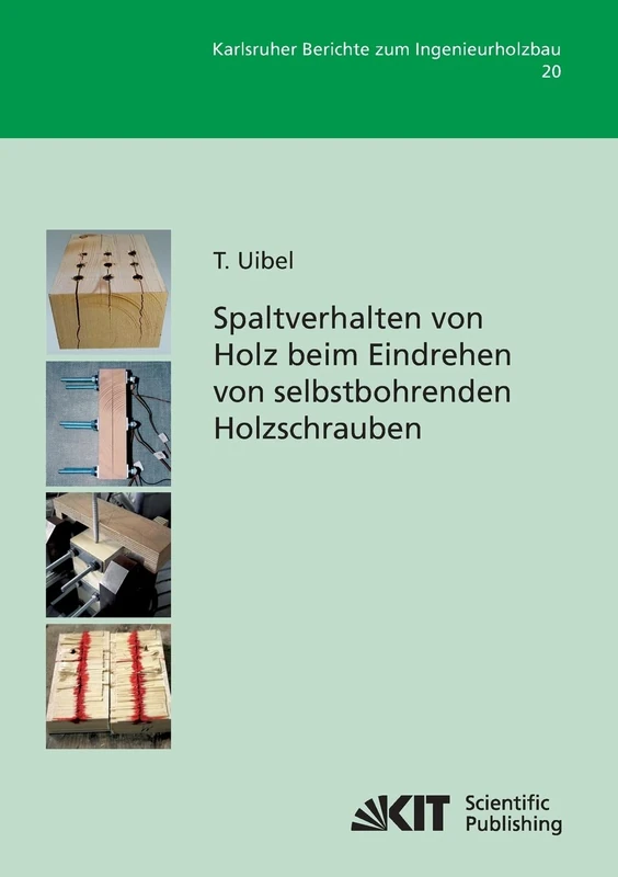 Spaltverhalten von Holz Beim Eindrehen von Selbstbohrenden Holzschrauben - Image 1