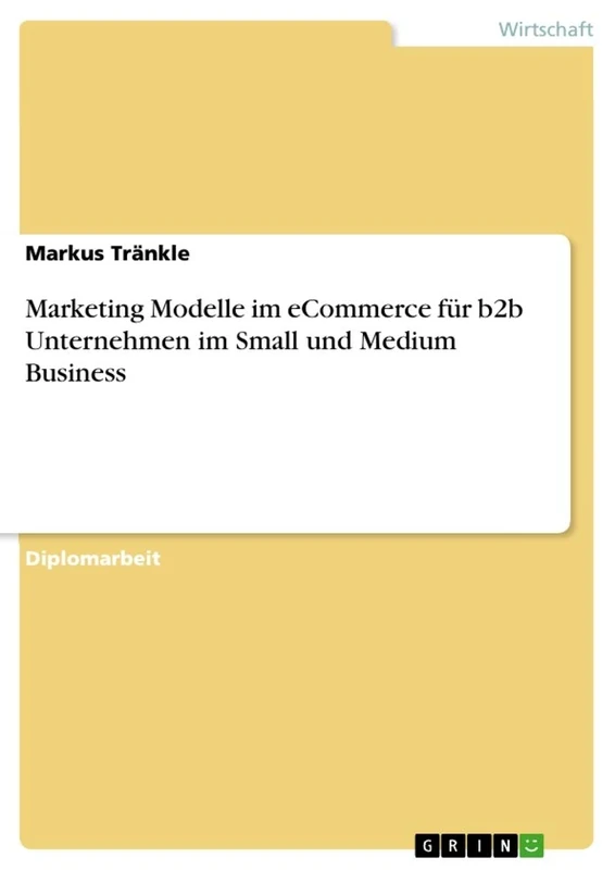 Marketing Modelle im eCommerce für b2b Unternehmen im Small und Medium Business - Image 1