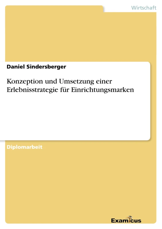 Konzeption und Umsetzung einer Erlebnisstrategie für Einrichtungsmarken