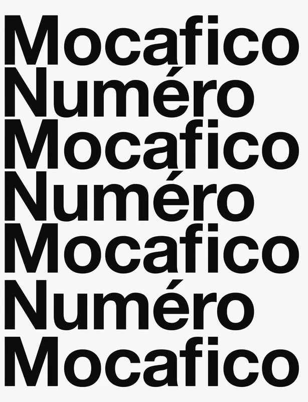 Guido Mocafico: Mocafico Numéro - Image 1