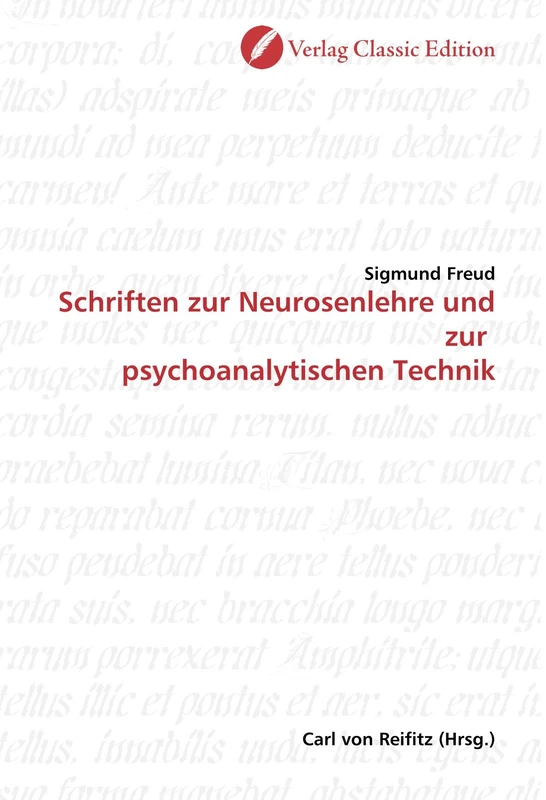 Schriften zur Neurosenlehre und zur psychoanalytischen Technik - Image 1