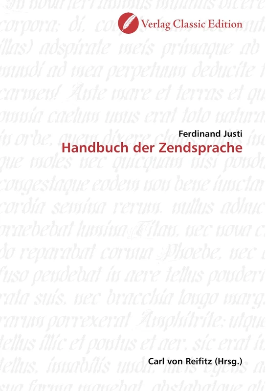 Handbuch der Zendsprache