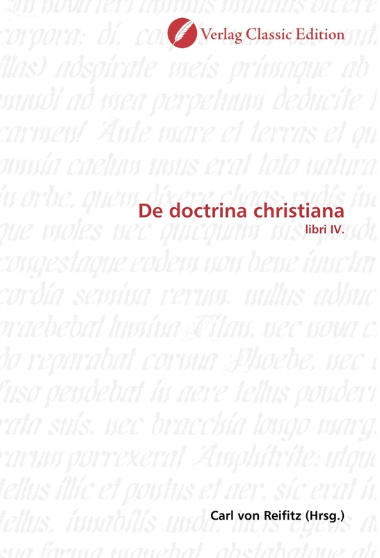 De doctrina christiana: libri IV.