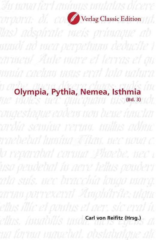 Olympia, Pythia, Nemea, Isthmia: (Bd. 3) - Image 1