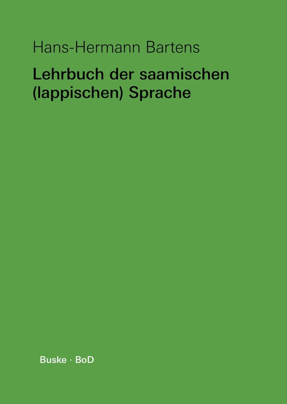 Lehrbuch der saamischen (lappischen) Sprache - Image 1