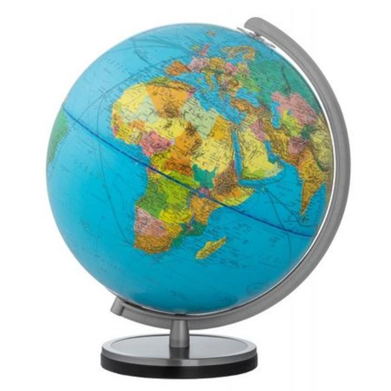 Columbus Verlag Columbus Verlag40 34 58 Duplex Light Globes with Beech Leg Black Lacquered with Stainless Steel Ring, 34 cm, Multi Color