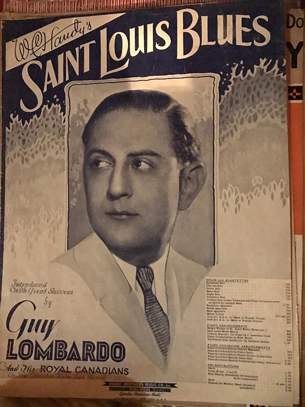 ST. LOUIS BLUES -PARTITION+PARTIES SEPAREES: big band. Partition et parties. - Image 1