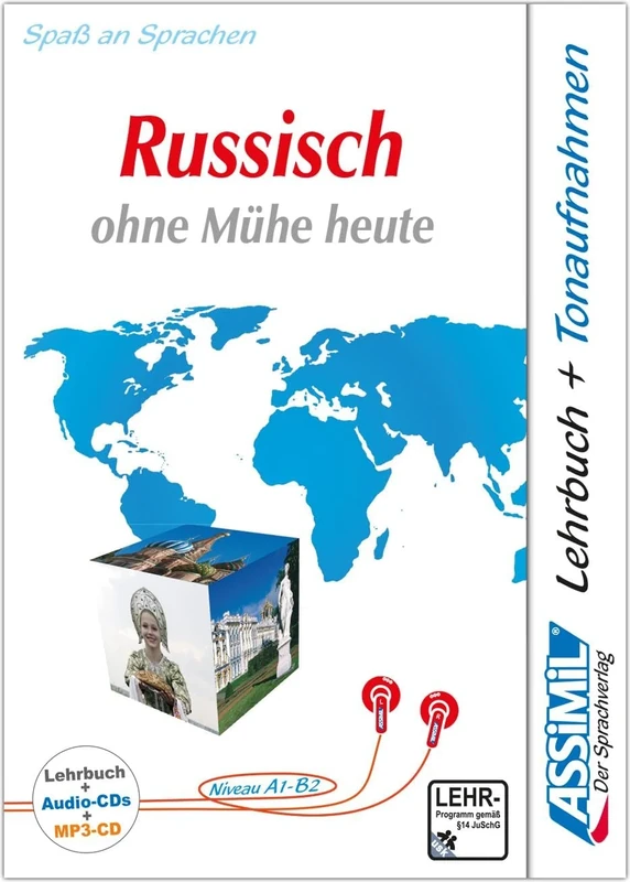 Superpack russisch: Audio-Plus-Sprachkurs für Deutschsprechende - Lehrbuch + 4 Audio-CDs + 1 mp3-CD