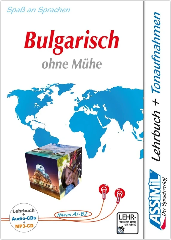 Assimil Bulgarisch ohne Mühe: Lehrbuch (Niveau A1 - B2) und 4 Audio-CDs mit 170 Min. Tonaufnahmen