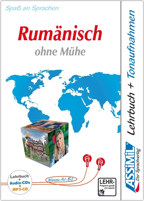 ASSiMiL Rumänisch ohne Mühe: Selbstlernkurs für Deutsche - Lehrbuch + 4 Audio-CDs + 1 mp3-CD