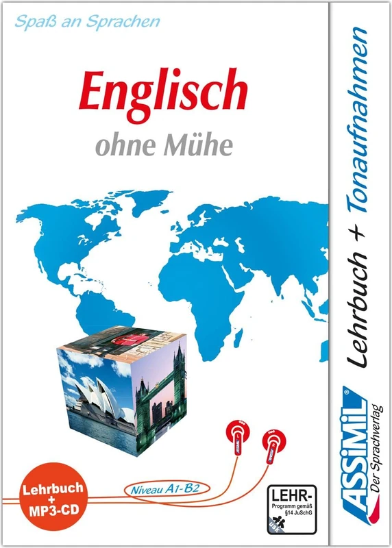 Englisch Ohne Muhe: Lehrbuch und Mp3-CD. Niveau A1-B2