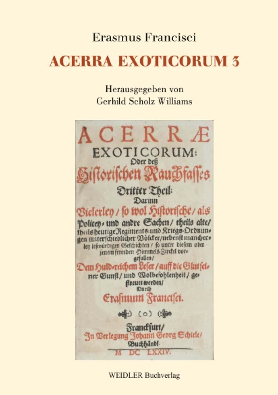 ACERRA EXOTICORUM 3 Oder Historisches Rauchfass: Band 3 - Image 1