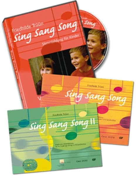 Sing Sang Song (2 Bücher und DVD): Kinder-Stimmbildung Komplettpaket