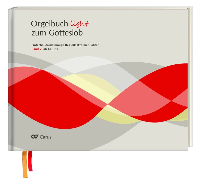 Orgelbuch light zum Gotteslob: Leichte dreistimmige Orgel-Begleitsätze manualiter. 2 Bände