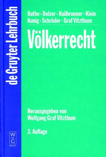 Völkerrecht (De Gruyter Lehrbuch)