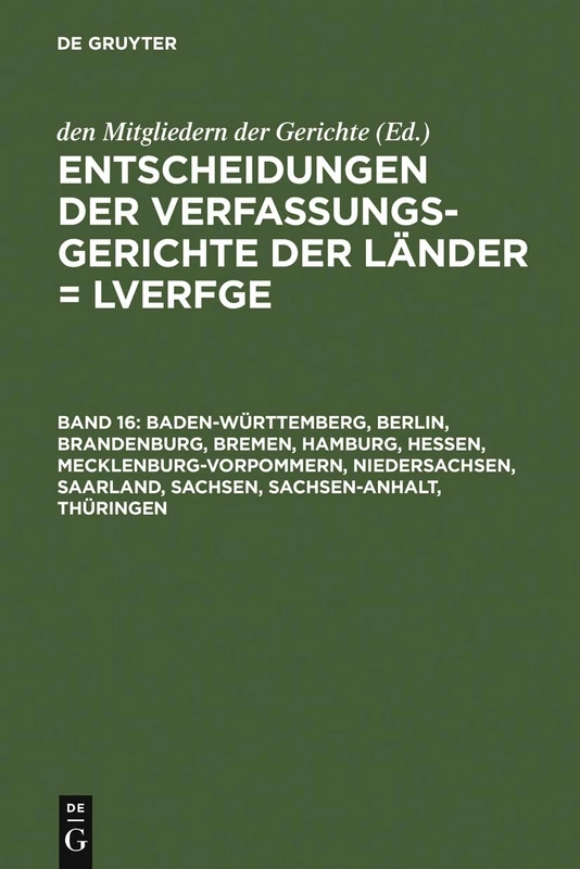 Baden-Württemberg, Berlin, Brandenburg, Bremen, Hamburg, Hessen, Mecklenburg-Vorpommern, Niedersachsen, Saarland, Sachsen, Sachsen-Anhalt, Thüringen: 1.1. Bis 31.12.2005: 16 - Image 1