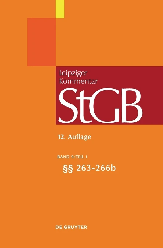 §§ 263-266b (Großkommentare Der Praxis)